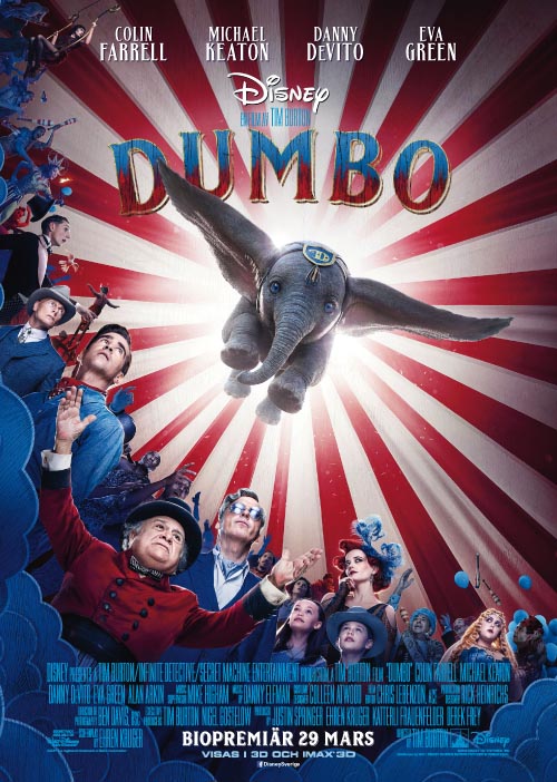 Dumbo (Eng. tal, sv text)