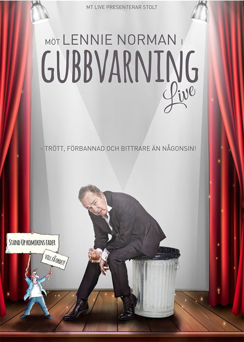 Lennie Norman - Gubbvarning live